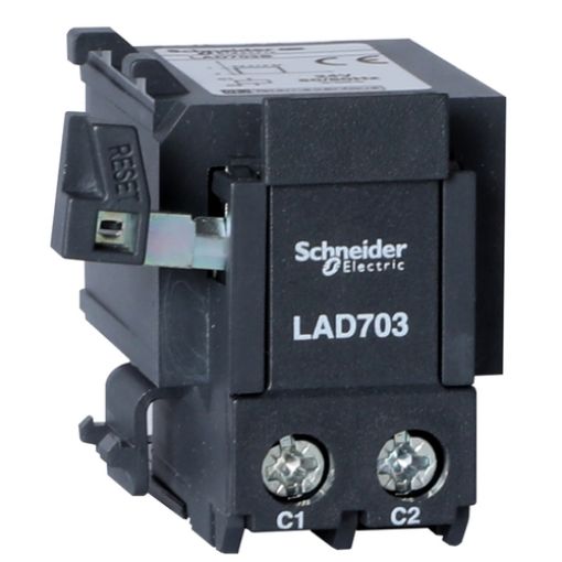 Picture of LAD703M Τηλεχειρισμός Θερμικού 220-230V AC/DC για LRD/LR3D D01-D35, D04L-D32L, D313-D380, D313L-D365L, LR9D01-D32