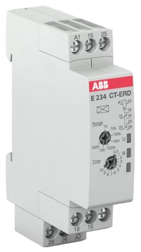 Εικόνα της CT-ERD.22 Χρονικό Ρελέ ON DELAY 0.05s-100h 24-240VAC/24-48VDC 2C/O 5A