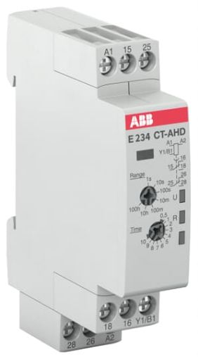 Εικόνα της CT-AHD.22 Χρονικό Ρελέ OFF DELAY 0.05s-100h 24-240VAC/24-48VDC 2C/O 5A