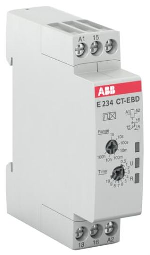 Εικόνα της CT-EBD.12 Χρονικό Ρελέ FLASHER ON 0.05s-100h 24-240VAC/24-48VDC 1C/O 6A