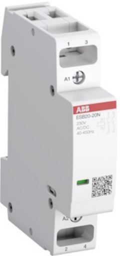 Εικόνα της ESB20-20N 12V AC/DC Ρελέ Ράγας 2ΝΟ 20Α