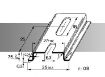 Εικόνα της TS35/F6 SZ Ράγα Ω Πίνακος 1m Γαλβανιζέ Διάτρητη