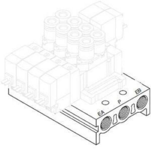 Picture of SS5Y5-20-02-00F-Q Βάση Βαλβίδων