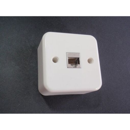 Picture of Πρίζα Δικτύου RJ45 CAT6 Επίτοιχη MINI