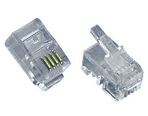Picture of Φις Τηλεφωνικό 4P4C (μικρό ακουστικού) YH4-402 (SS320) CZT