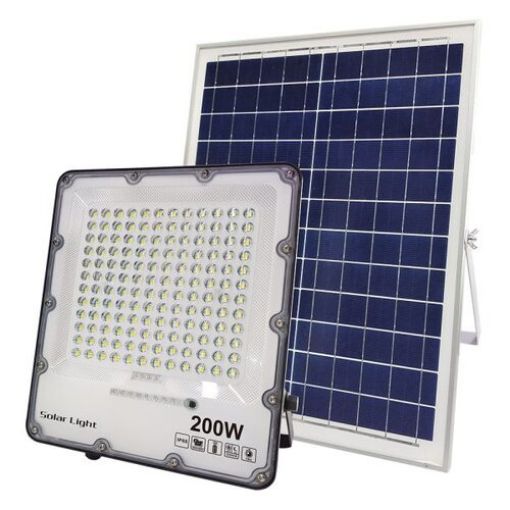 Εικόνα της Προβολέας Ηλιακός LED SMD 200W 6500K 20000lm Λευκός