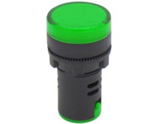 Picture of Ενδεικτική Λυχνία Φ22 Πράσινη 12VAC/DC LED AD22-22DS KND