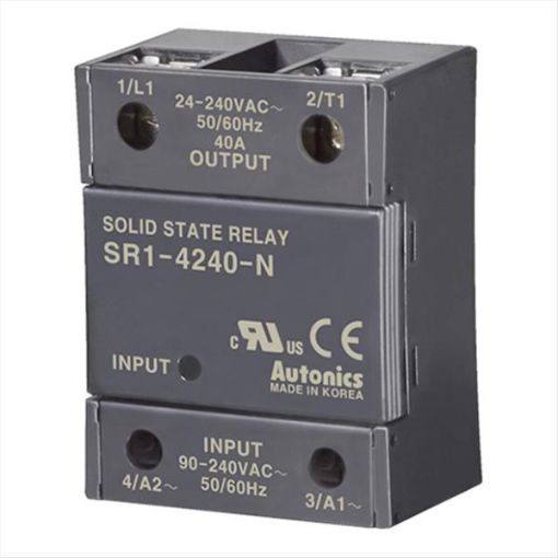 Εικόνα της SR1-4240-N Ρελέ Solid State, In:90-240VAC, Out:40A 24-240VAC