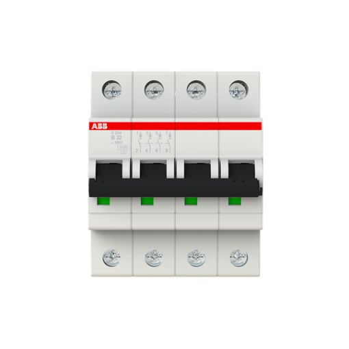 Picture of S204-B32  Μικροαυτόματος Διακόπτης 4P 32A B 6kA