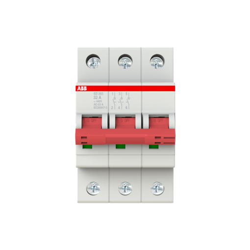 Picture of SD203-32 Ραγόδιακόπτης 3P 32Α