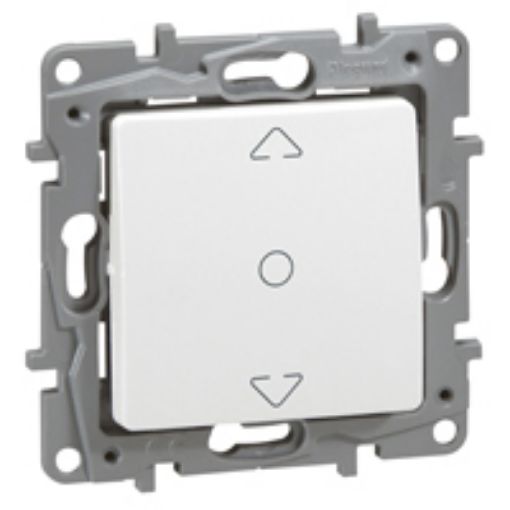 Εικόνα της Διακόπτης Ρολών Λευκός Niloe 764511