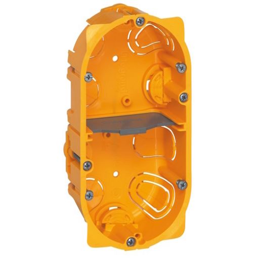 Εικόνα της Κουτί Διακόπτου Γυψοσανίδας 2 Θέσεων Βάθος 40mm 080042