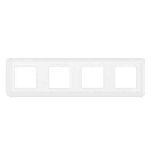 Εικόνα της Πλαίσιο Λευκό 4x2 Στοιχείων Οριζόντιο Mosaic 078808L