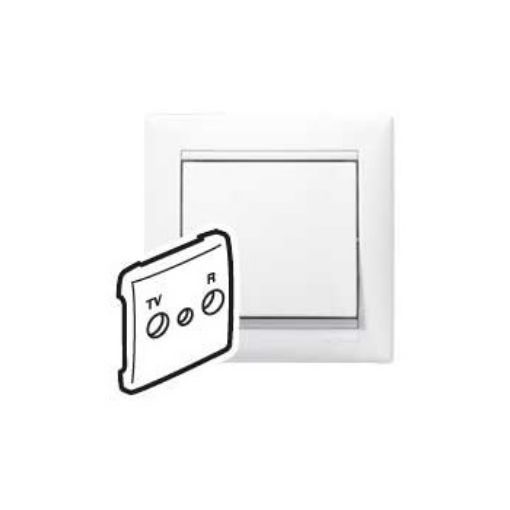 Εικόνα της Πλακίδιο EV-RADIO Λευκό Valena 774442