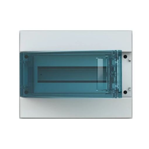 Picture of CU1202 Πίνακας Επίτοιχος Στεγανός 1x12 IP65 320x250x155mm Διάφανη Πόρτα