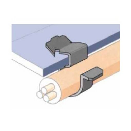 Εικόνα της Κλιπ Στήριξης Καλωδίου/Σωλήνα Φ15-18mm σε Ήτα Πάχους 8-12mm 812SC1518