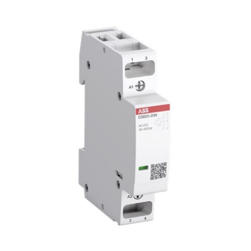 Εικόνα της ESB20-11N 24VAC/DC Ρελέ Ισχύος Ράγας 1ΝΟ+1NC 20Α