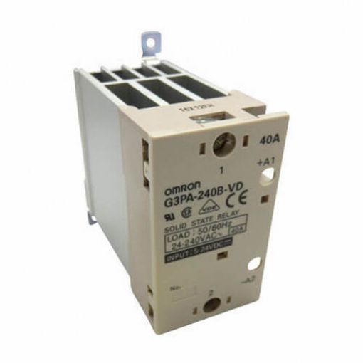 Εικόνα της G3PA-240B-VD 5-24VDC In. Ρελέ Solid State Out:40A 24-240VAC με ψύκτρα