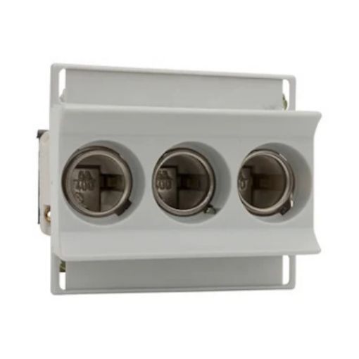 Εικόνα της Βάση Ασφαλειών NEOZED, 3P, 63A, D02, με κάλυμμα