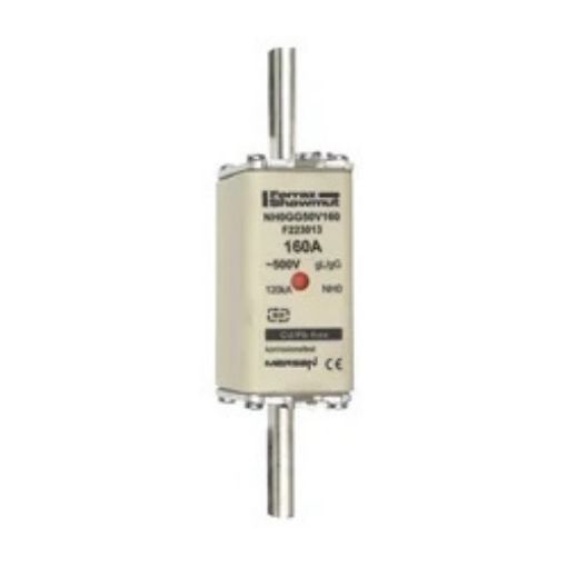 Εικόνα της NH0GG50V160 Ασφάλεια Μαχαιρωτή (BOX), NH0, 160A, gL/gG, 500V
