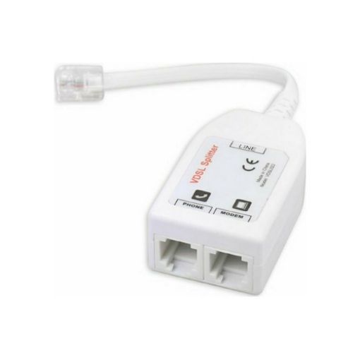Εικόνα της Splitter Τηλεφωνικής Γραμμής με Φίλτρο VDSL Blister