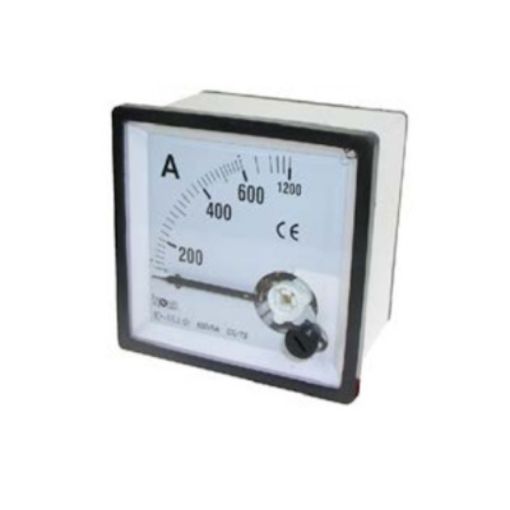 Εικόνα της Αμπερόμετρο Αναλογικό 96x96mm 800/5A