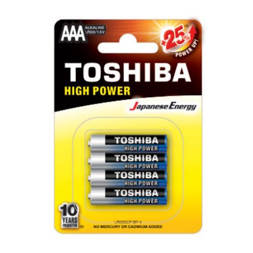 Εικόνα της Μπαταρίες Αλκαλικές AAA (4τμχ) LR03GCP BP-4