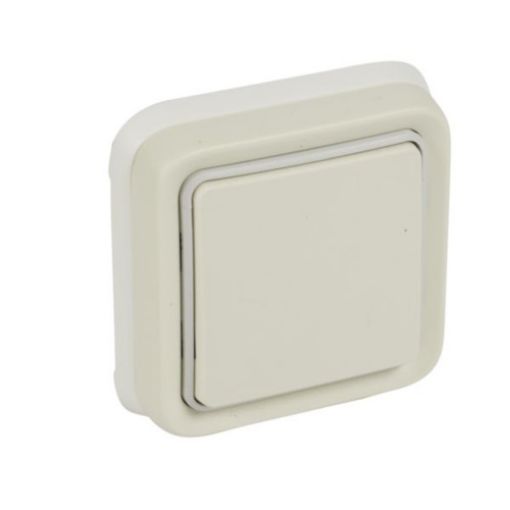 Εικόνα της Διακόπτης Α/Ρ Χωνευτός Λευκός IP55 Πλήρης PLEXO 069852