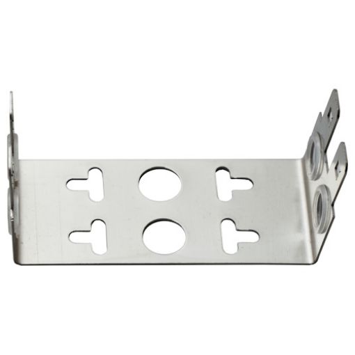 Εικόνα της Μεταλλική Βάση Στήριξης Οριολωρίδας 2 Θέσεων (Ύψους 2.5cm)