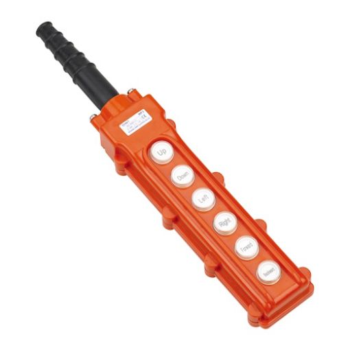 Picture of Crane Button Panel 6 Buttons NP3-3