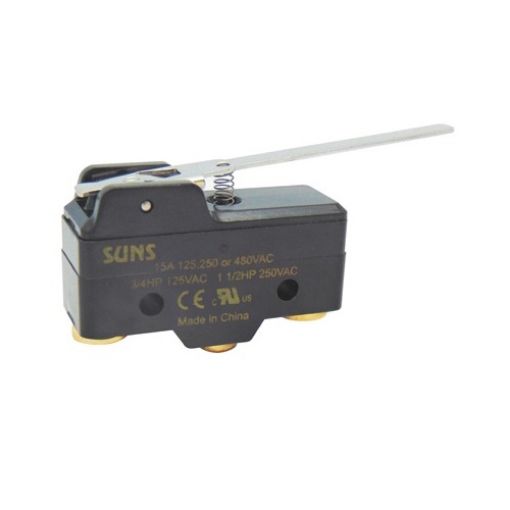 Εικόνα της Τερματικός Διακόπτης Mini με Μακρύ Λαμάκι Σκέτο 15A 125/250VAC Z-15GW