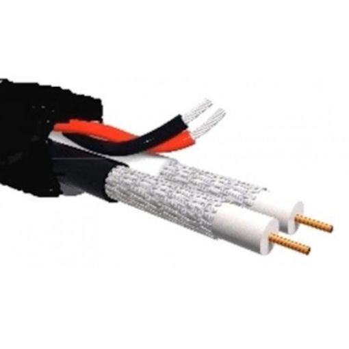 Εικόνα της Καλώδιο Κάμερας 2 miniRG59+2x0,50 CC-202 PET