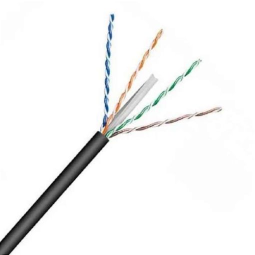 Εικόνα της Καλώδιο UTP CAT6 4x2xAWG23 LDPE για Εξωτερική Χρήση