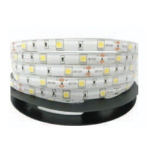 Εικόνα της Ταινία LED 12VDC 7.2W/m 3000K 5m 5050 IP65