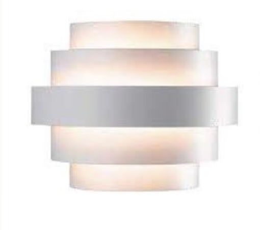 Εικόνα της Φωτιστικό Απλίκα Εμμέσου με Επίπεδα Φωτισμού 6W 3000K Γκρι 1661-S