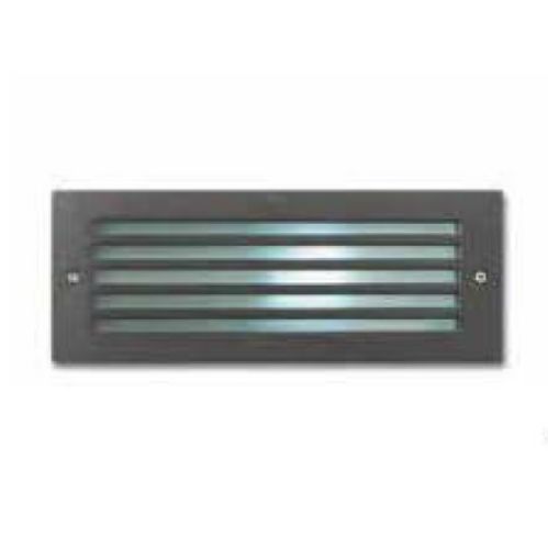 Εικόνα της Φωτιστικό Διαδρόμου Χωνευτό Ορθογώνιο με Γρύλιες Λευκό