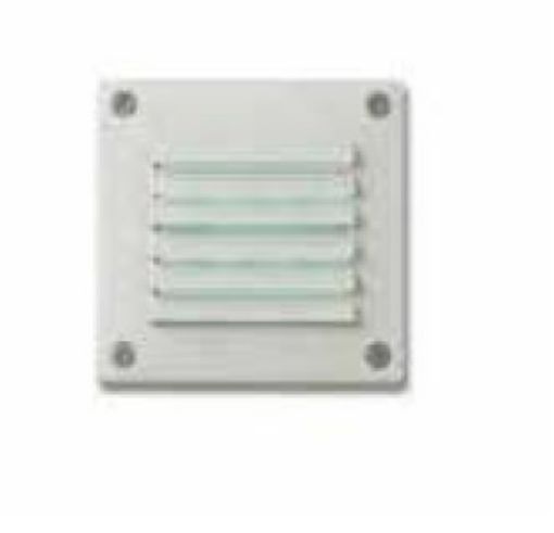 Εικόνα της Φωτιστικό Διαδρόμου Επίτοιχο Τετράγωνο με Γρύλιες 1.6W 3000K Γκρι