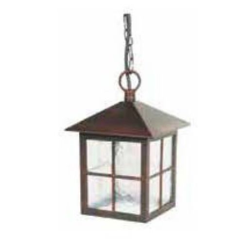 Εικόνα της Φωτιστικό Κρεμαστό Τεσσάρων Πλευρών Χρυσό Μαύρο 1595-GB