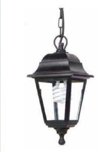 Εικόνα της Φωτιστικό Κρεμαστό Τεσσάρων Πλευρών Χρυσό Μαύρο