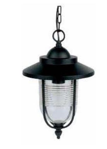 Εικόνα της Φωτιστικό Κρεμαστό Πυροφάνι Χρυσό Μαύρο 1405B-GB