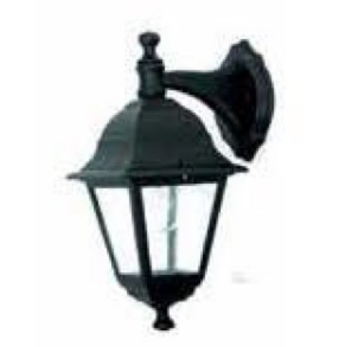 Εικόνα της Φωτιστικό Απλίκα Τεσσάρων Πλευρών Χρυσό Μαύρο