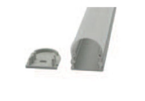 Εικόνα της Προφίλ Αλουμινίου 2m για Ταινία Πλάτους έως 15mm LR39-1
