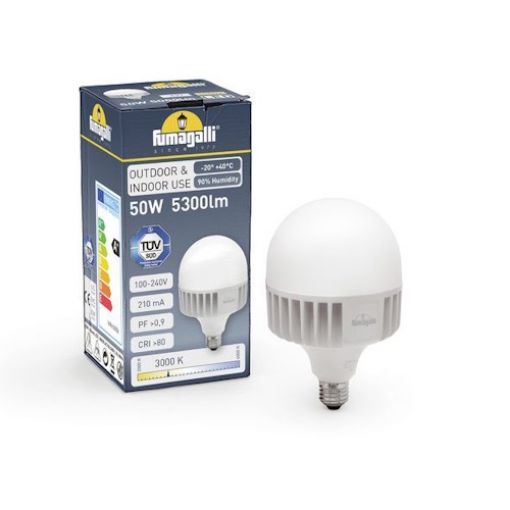 Εικόνα της Λάμπα LED HIGH POWER E27 50W 3000K 5000lm