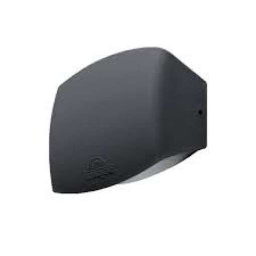 Εικόνα της Φωτιστικό Απλίκα Επίτοιχο Εξωτερικό 4W 4000K 400lm Γκρι IP55