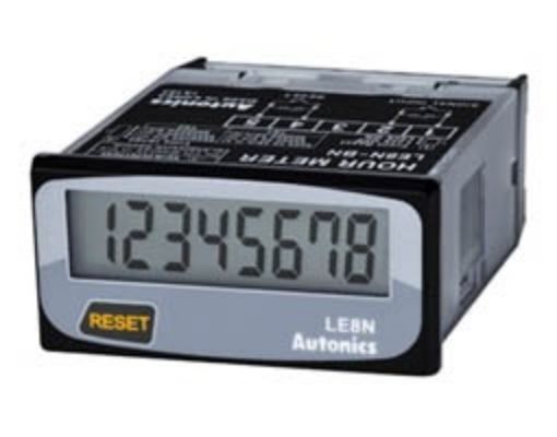 Εικόνα της LA8N-BF Μετρητής με μπαταρία, Είσοδος:Τάση 24-240VAC/6-240VDC 48x24mm