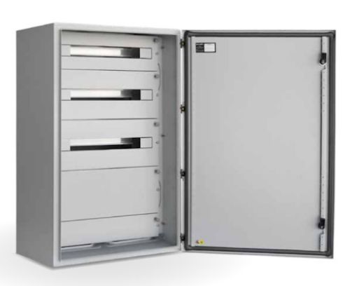 Εικόνα της Πίνακας Επίτοιχος Μεταλλικός 3x26 IP65 COMBI6060-4