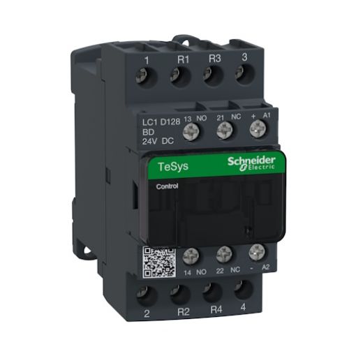 Εικόνα της LC1D128BD Ρελέ Ισχύος 4P(2NO+2NC) 25A 24VDC