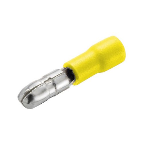 Εικόνα της Ακροδέκτες Σφαιρικοί Αρσενικοί 4-6mm² ΑΚ-ΑΚ-065 (100 τμχ)