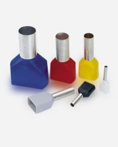 Εικόνα της Ακροχιτώνια Διπλά 2X6mm² Πράσινα (100τμχ) APF/D-6,00