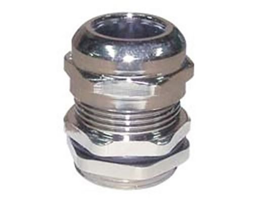 Εικόνα της Στυπιοθλίπτης Μεταλλικός PG16 (10-14mm) με Φλάντζα και Παξιμάδι CHS